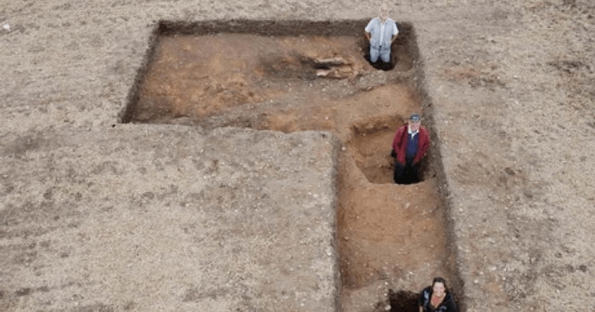 a fost descoperită o clădire cu arhitectură misterioasă, a cărei origine este necunoscută