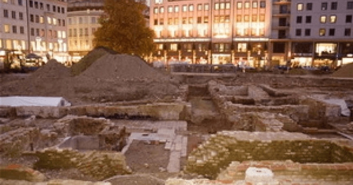 Latrine medievale descoperite la Munchen