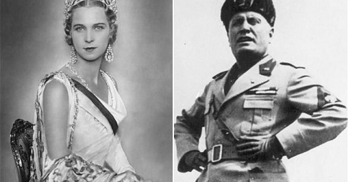 Mussolini a avut o aventură amoroasă cu ultima regina a Italiei