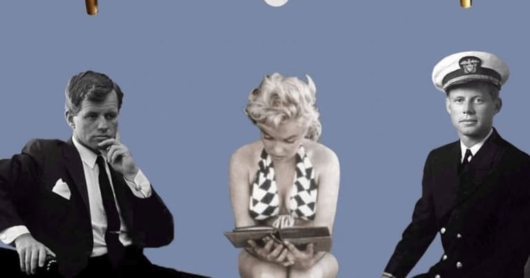 Marilyn Monroe, John şi Robert Kennedy