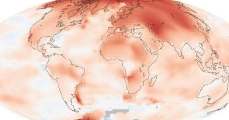 NASA dezvăluie o hartă a încălzirii globale VIDEO