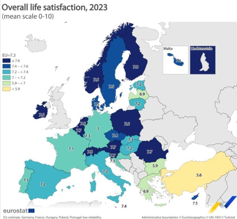 Europenii cei mai mulțumiți de viața lor sunt românii cu studii superioare. Specificul statelor și deosebirile culturale
