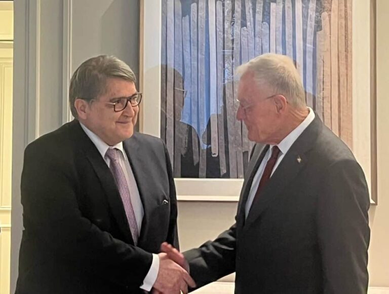 Ministrul de Externe Emil Hurezeanu – întâlniri la Munchen cu emisarii americani Keith Kellog și Richard Grenell