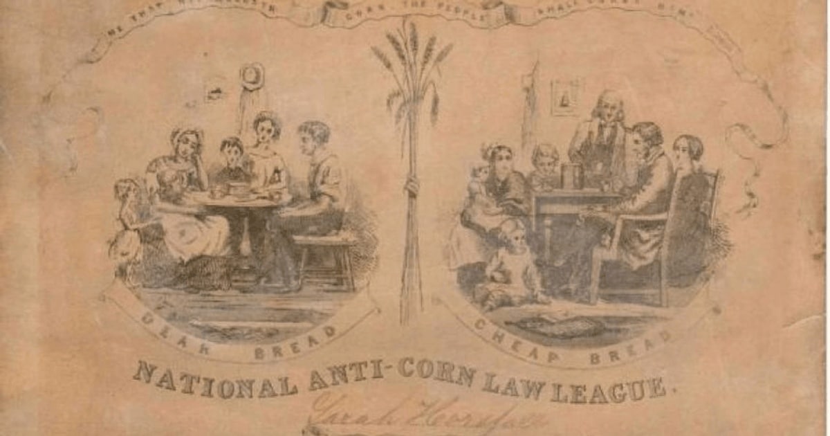 Stiati că Liga împotriva legilor grâului a fost o mişcare politică britanică
