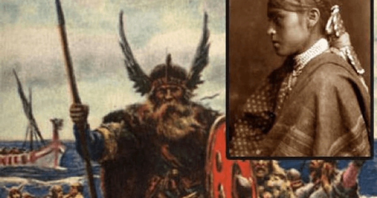 Vikingii au adus o femeie amerindiană în Islanda, în jurul anului 1000