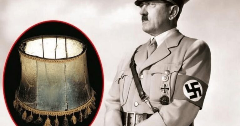 S-a descoperit o veioza realizată din piele umană, de pe vremea lui Hitler