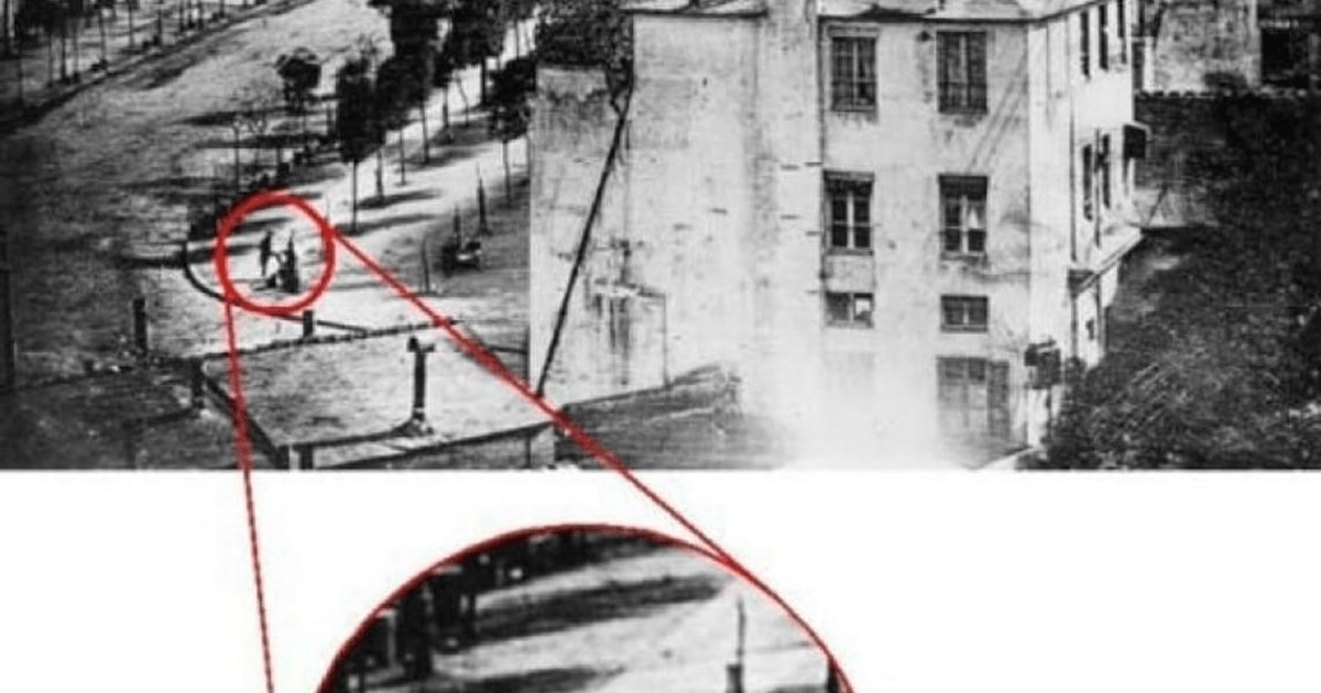 Prima fotografie din istorie a unei fiinţe umane