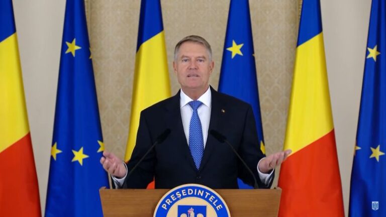 Video /Klaus Iohannis și-a anunțat demisia din funcție
