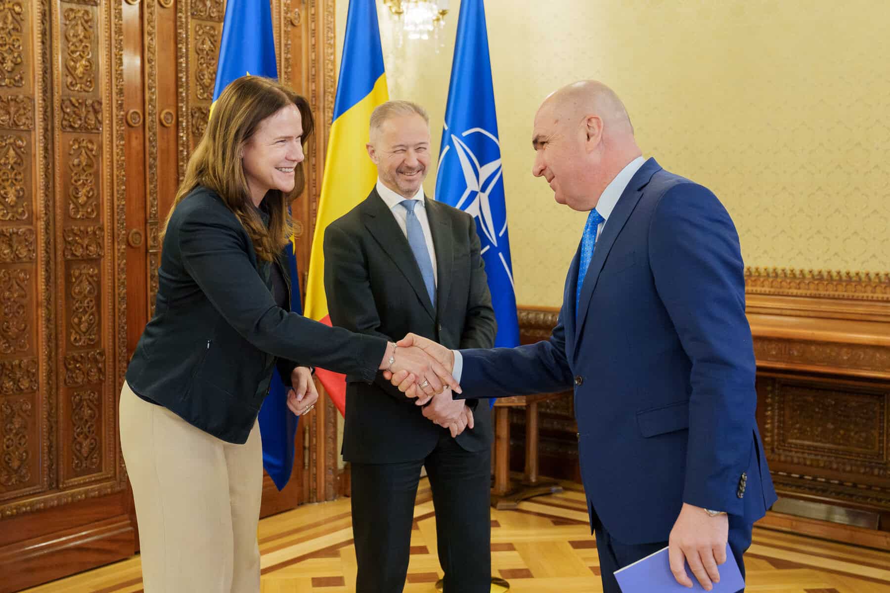 Delegație a OMV condusă de CEO Alfred Stern – primită de Ilie Bolojan la Cotroceni și de Marcel Ciolacu la Guvern: discuții despre Neptun Deep și fiscalitate