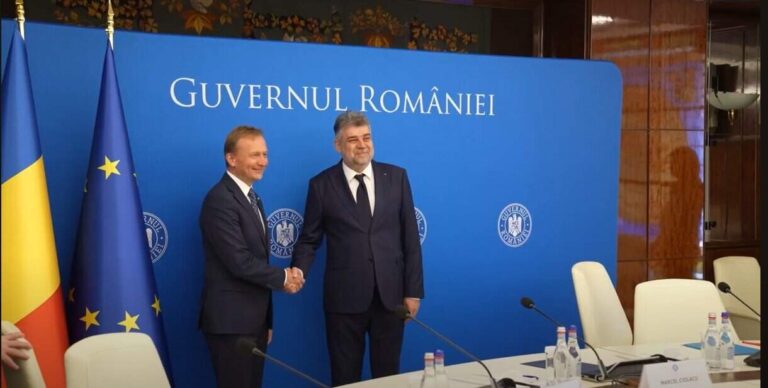 Vizita comisarului pentru Buget la București: Marcel Ciolacu și Ilie Bolojan cer luarea în considerare a proximității de Ucraina la alocarea bugetară a UE. Alte solicitări