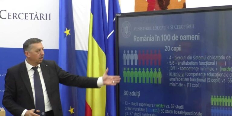 Raportul de diagnostic al Educației și Cercetării, prezentat de ministrul Daniel David – Propunerile pentru construirea societății bazate pe cunoaștere și problemele care ne pot împiedica