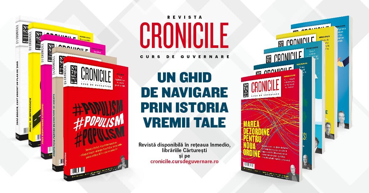 ”Marea Dezordine pentru Noua Ordine”: au apărut CRONICILE Nr. 74 – Sumarul, titlurile, autorii, coperta