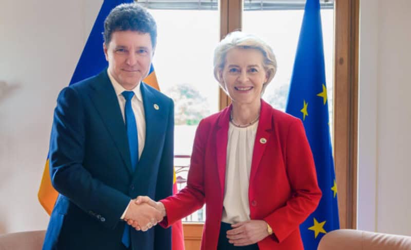 Întâlnirea Nicușor Dan – Ursula von der Leyen / Pe agendă – securitatea europeană, deficitul și PNRR