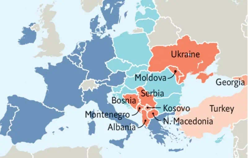 Eurobarometru / 52% din europeni susțin intrarea în UE a Ucrainei, 48% sunt de acord cu aderarea Republicii Moldova. Riscurile de care se tem cetățenii UE