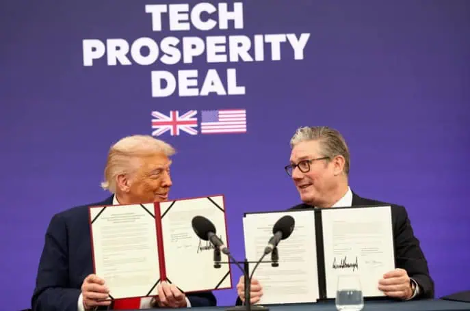 Video / Vizită istorică a lui Donald Trump în Marea Britanie: Președintele SUA a semnat acorduri comerciale și de investiții în valoare de 250 de mld. lire. Lista