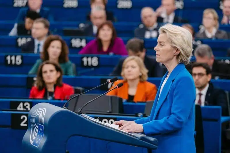 Răspunsul UE la războiul hibrid al Rusiei. Ursula von der Leyen a anunțat în plenul PE un plan paneuropean „coordonat cu NATO”: „Preserving Peace – Readiness Roadmap 2030”