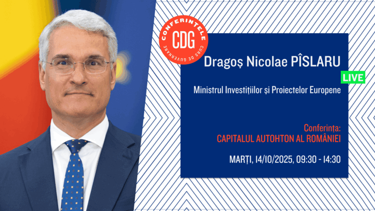 Dragoș Pîslaru: Cum și-ar putea gestiona România fondurile europene – ”În viitorul exercițiu financiar european, țintim o alocare suplimentară de 10 mld. euro pentru competitivitatea sectorului privat”