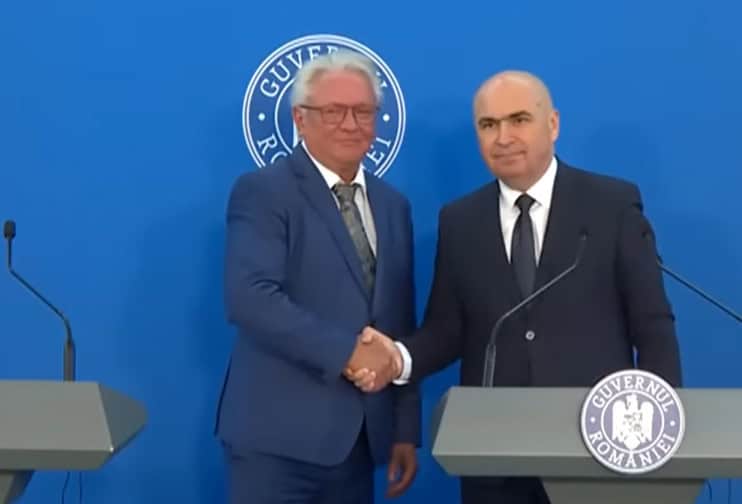 Parteneriat România – Rheinmetall / Armin Papperger: Obiectivul este ca România să facă parte integrantă din ecosistemul european și cel NATO/ Ilie Bolojan: Salutăm disponibilitatea de a integra furnizori români în lanțul de aprovizionare