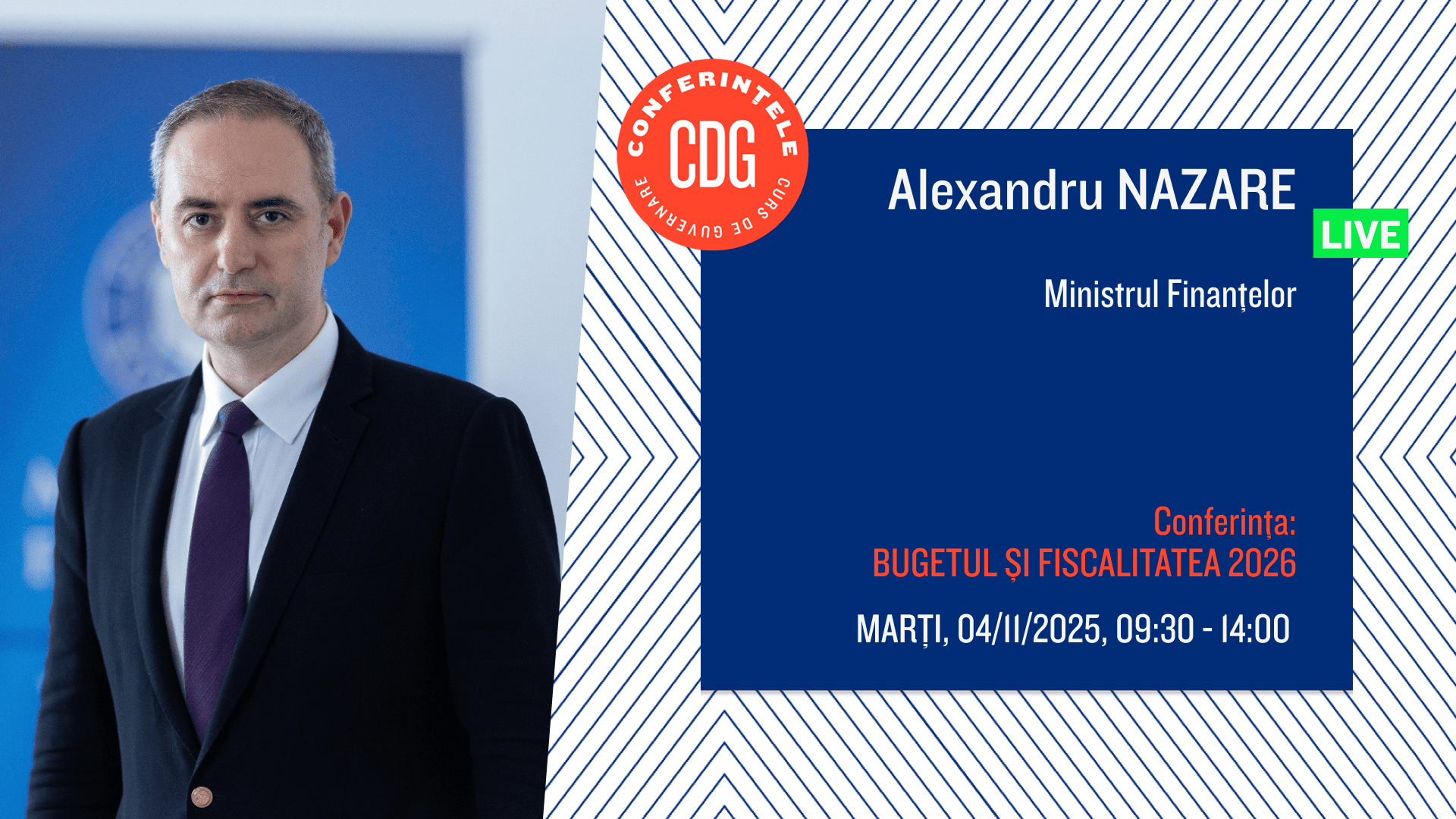 Ministrul Alexandru Nazare: Pregătim aplicația Buget.NG care va prelua digital datele de la fiecare minister pentru Bugetul de stat / România nu mai riscă suspendarea fondurilor europene