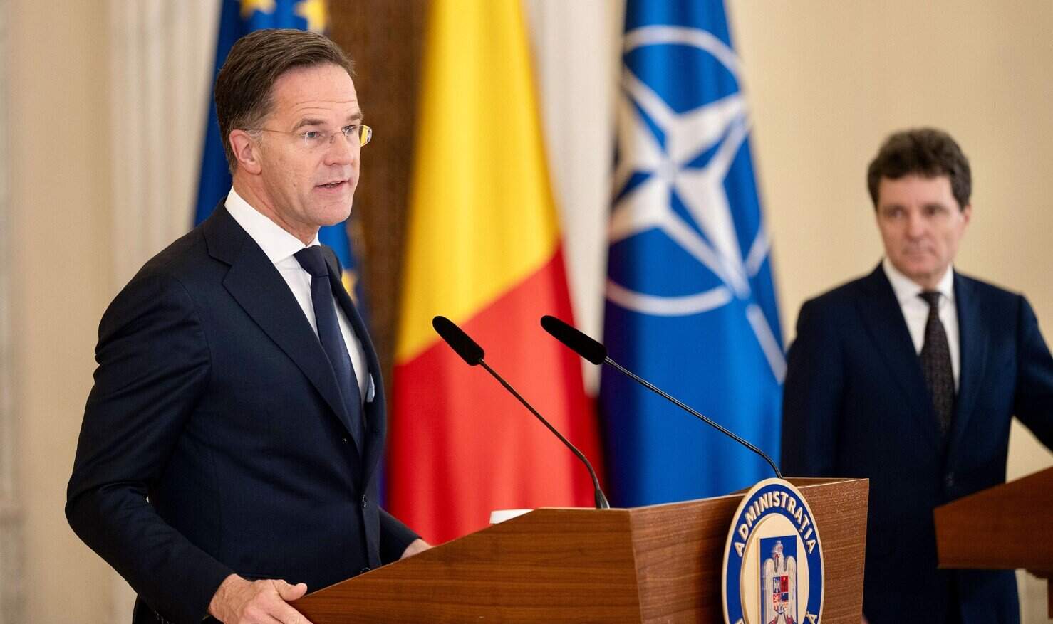 Mark Rutte, la Cotroceni: „Dacă această ţară va fi atacată, sunt alte 31 de state care vor veni să salveze România. Aşa funcţionează NATO şi asta ne face de neînvins”