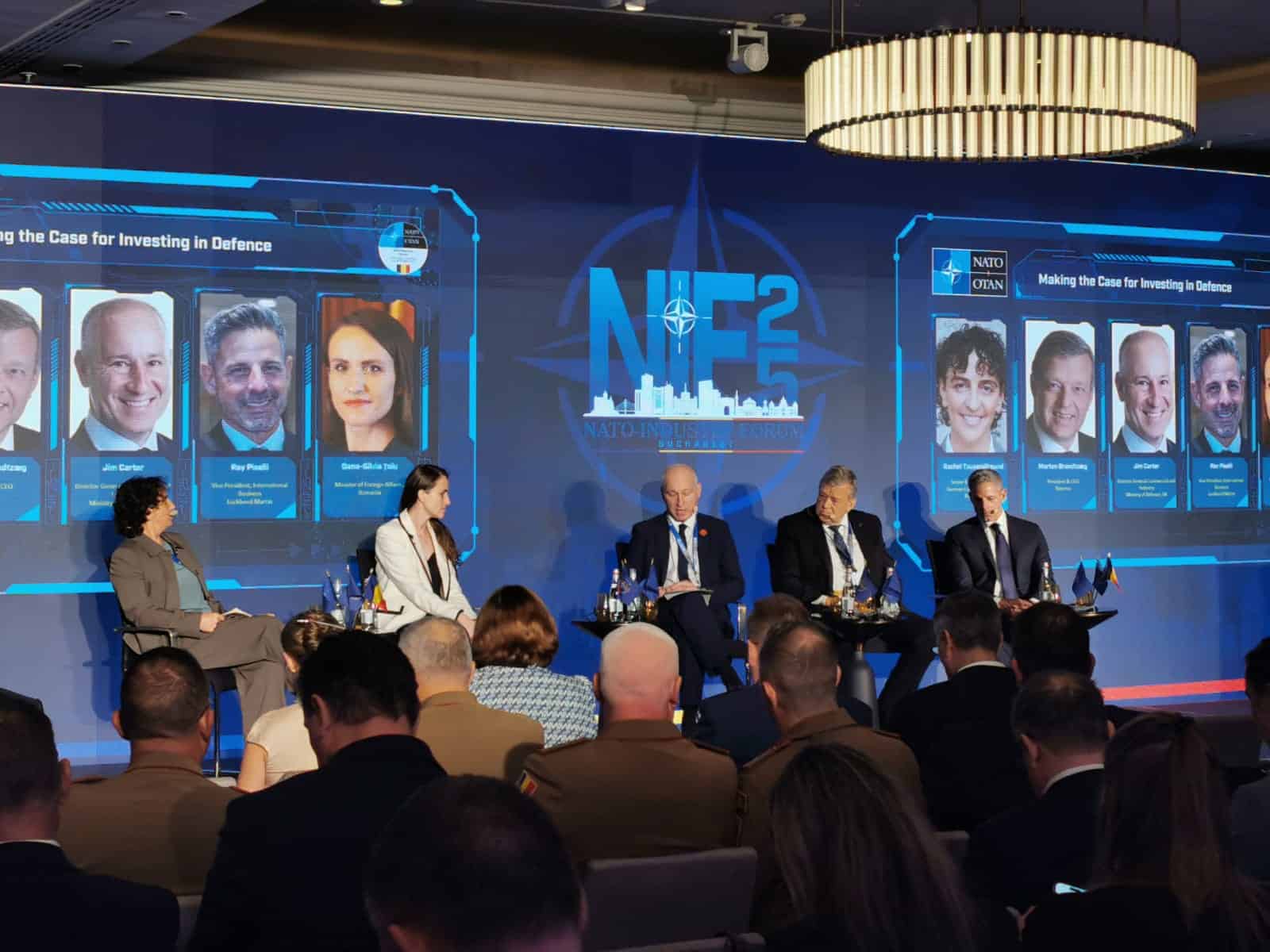 Ministrul român al Externelor: ”Vrem să ne concentrăm mai mult zona de inovații militare cu utilizare duală” / Șeful unei firme daneze: ”Investim de 40 de ori mai mult – Ne e frică că rămânem fără bani, trebuie să păstrăm și pentru R&D”