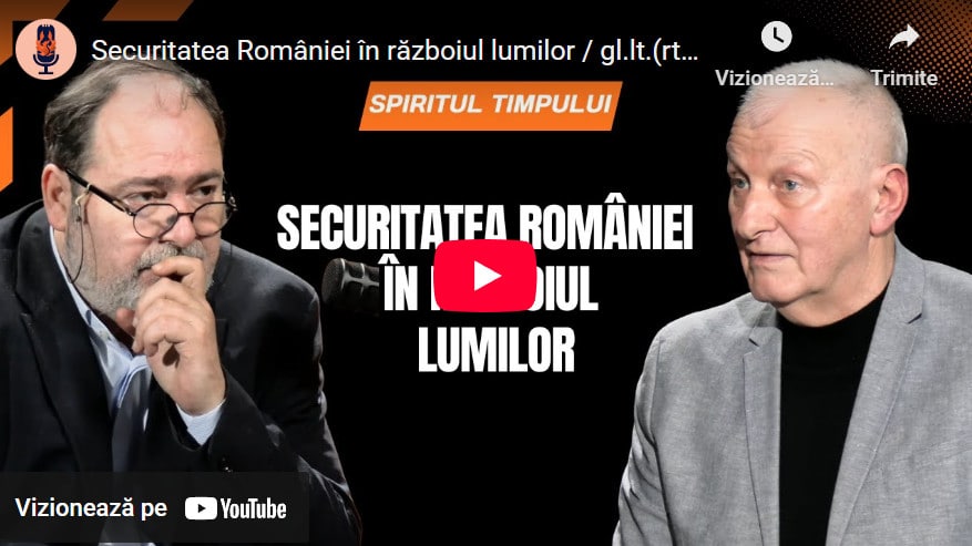 Video / Generalul (r) Virgil Bălăceanu, la podcastul Spiritul Timpului: “Prezența militară a Statelor Unite în regiune rămâne valabilă” / “Marea Baltică avantajează NATO, Marea Neagră avantajează Rusia”