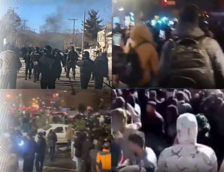 VIDEO Protestele din Iran s-au extins în 111 orașe – zeci de morți și peste 2.000 de arestați – sloganuri împotriva teocrației de la Teheran
