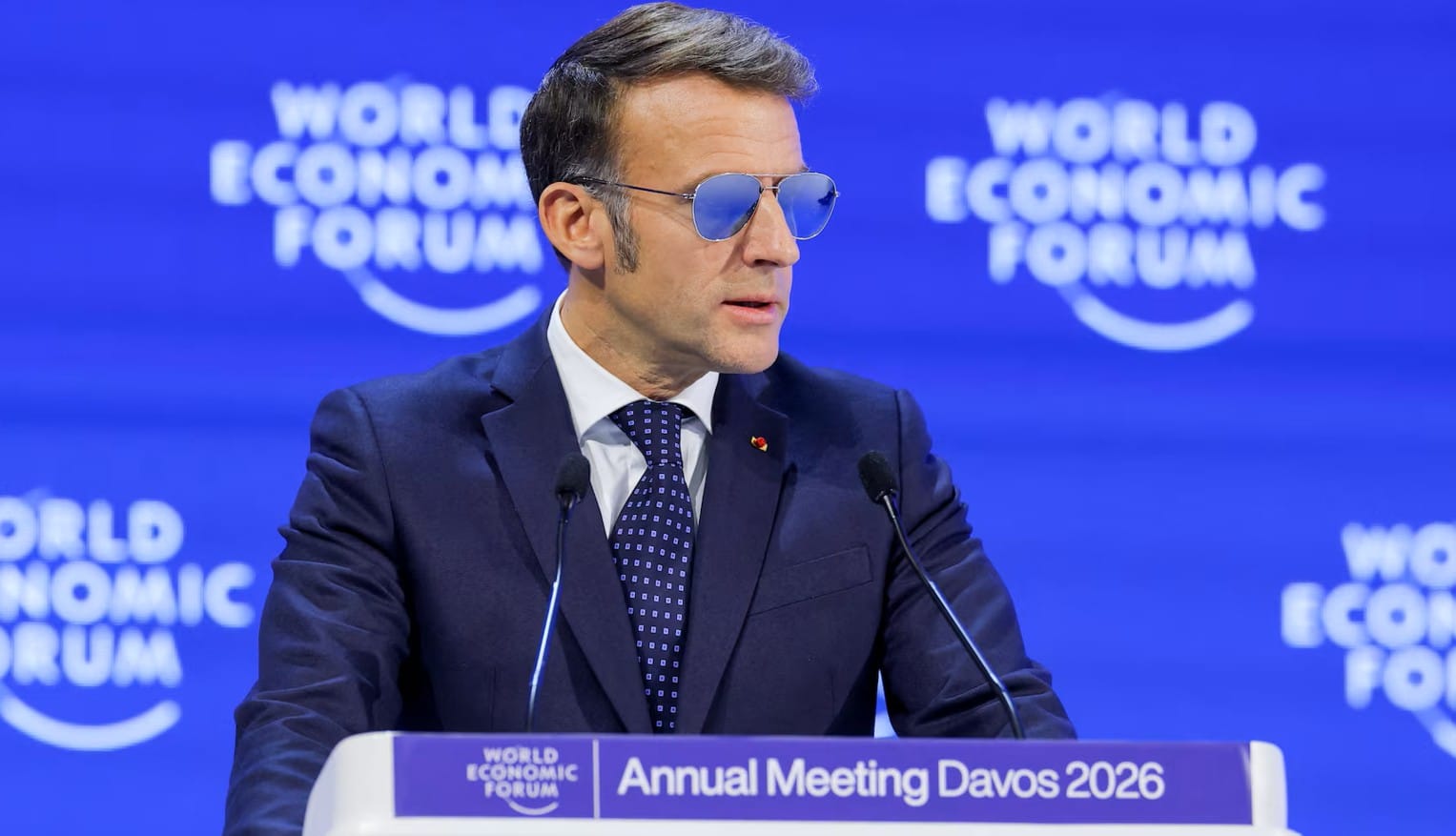Emmanuel Macron, discursul de la Davos: „SUA încearcă să slăbească și să subordoneze Europa”