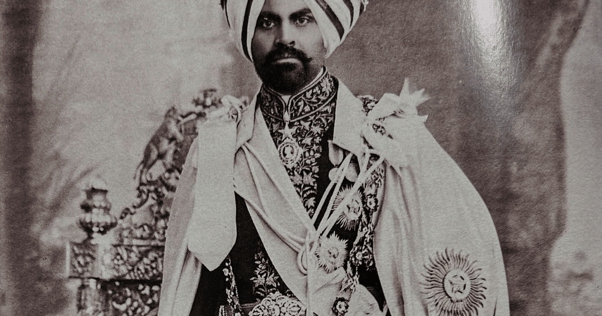 Ultimul maharajah de Kapurthala, în vizită la Castelul Peleș