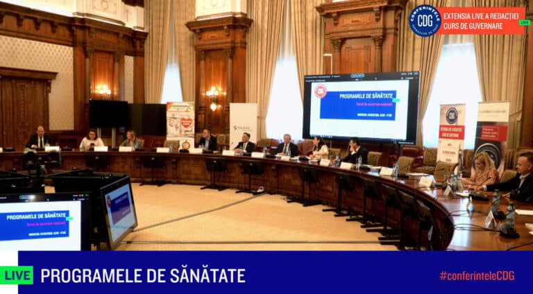 Când aritmetica face diferența dintre cheltuială și investiție: Conferința „Programele de sănătate – sursă de securitate națională”