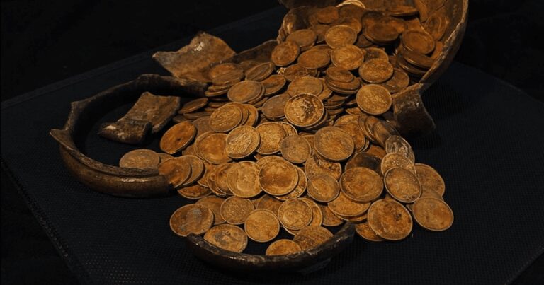 Tezaur de monede de aur din perioada Revoluției Ruse, descoperit în timpul construcției unei case