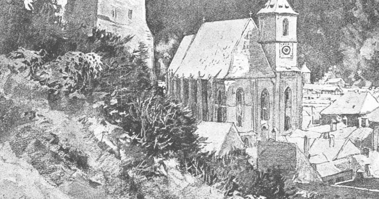 În Brașovul medieval, marfa cumpărată putea fi verificată la cântarul de control din Piața Sfatului