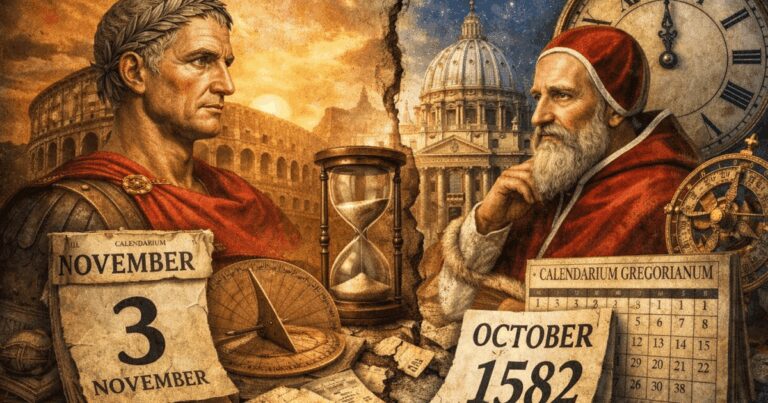 Cum a „alunecat” timpul: povestea diferenței dintre calendarul iulian și cel gregorian