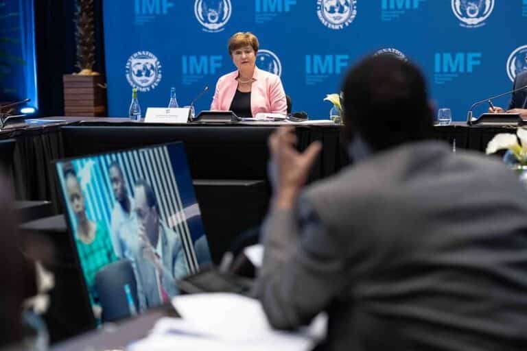 Șefa FMI, o evaluare a consecințelor războiului din Orientul Mijlociu: riscuri mari și diferențiate, posibile cereri de finanțare de până la 50 mld. dolari