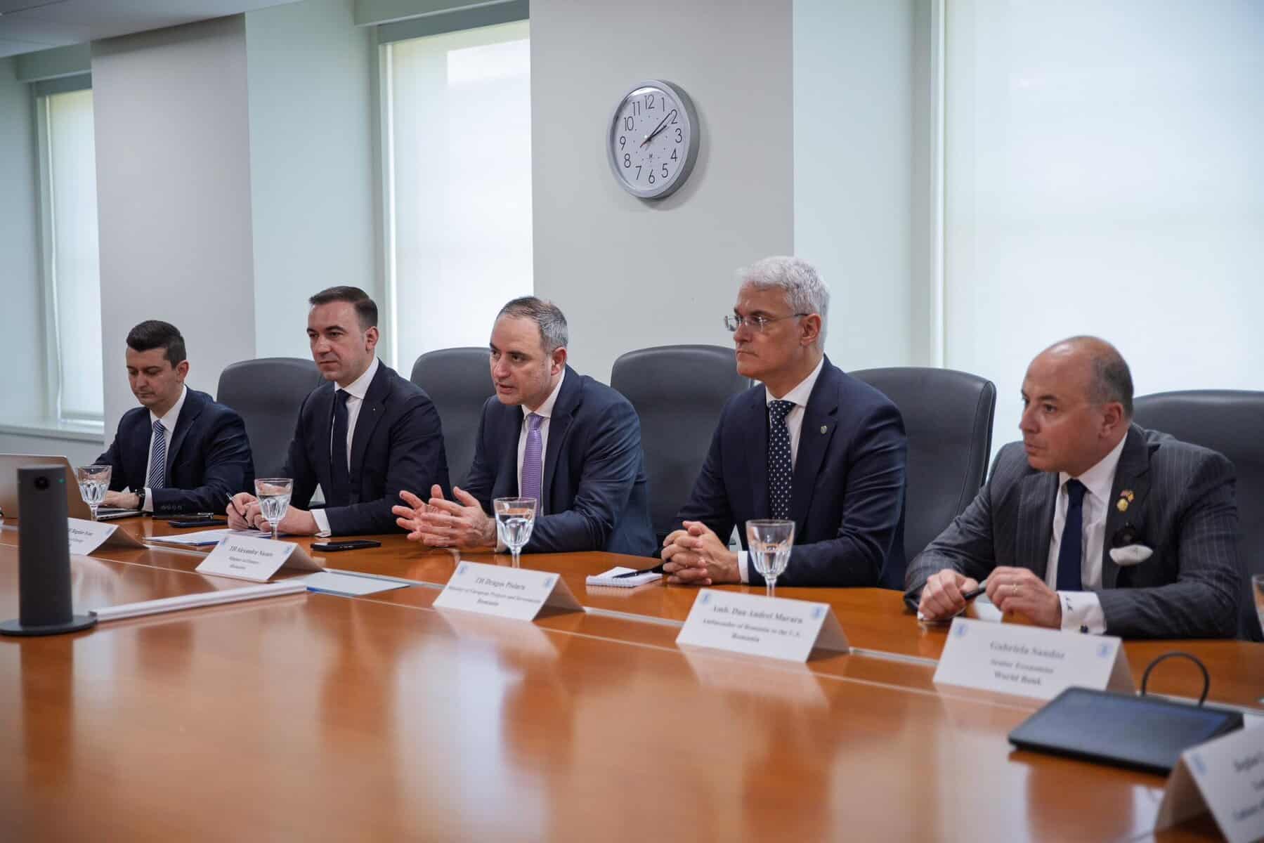 Desant românesc la Washington – miniștrii cu portofolii economice sunt în SUA: Parteneriat consolidat cu Exim Bank US pentru finanțarea investițiilor strategice din energie și infrastructură