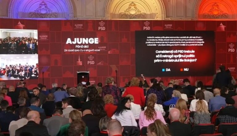 PSD votează cu 97,7% retragerea sprijinului politic acordat premierului Bolojan – Ultimatum de 3 zile pentru demisia sa