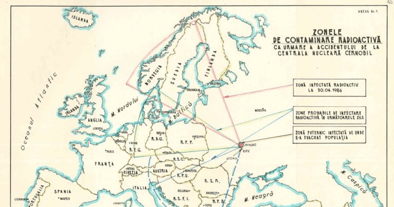 Radioactivitatea factorilor de mediu în România, după accidentul nuclear de la Cernobîl