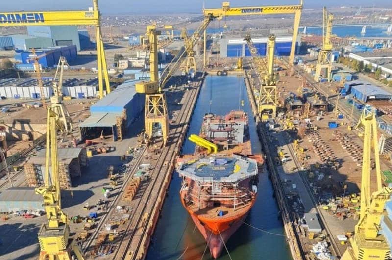Rheinmetall şi MSC – interesate să preia Şantierul Naval din Mangalia: Acesta ar putea deveni un hub cu utilizare duală civilă-militară