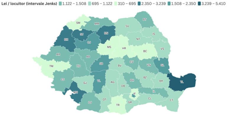 Raport privind eficiența administrației: În peste 90% dintre județe nu au fost contractate fonduri PNRR, la nivel de CJ, până în 2025