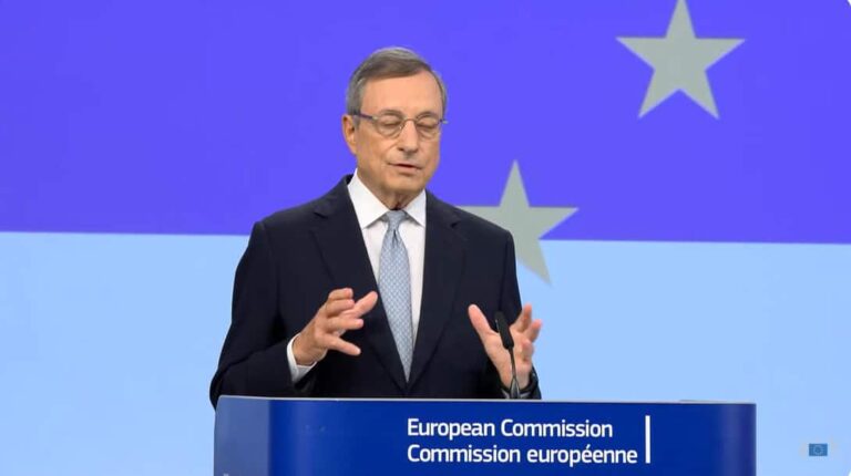 Mario Draghi – discurs: UE se află într-o „transformare structurală majoră” e nevoie de reforme profunde: „Pentru prima dată, suntem singuri”