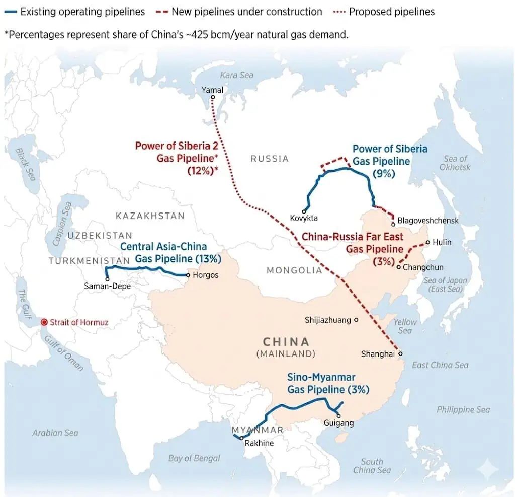 Putin a plecat de la Beijing fără acordul pentru gazoductul Puterea Siberiei 2 și și-a anulat conferința de presă. Chinezii negociază dur pe prețuri